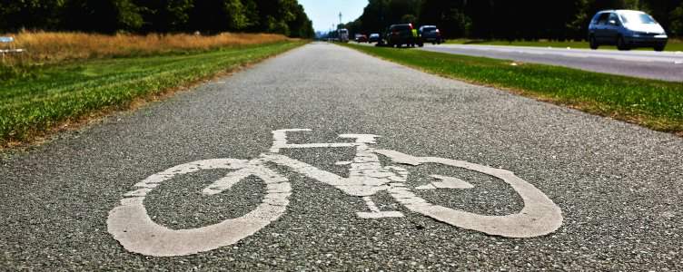 Digitaal fietsen in de natuur
